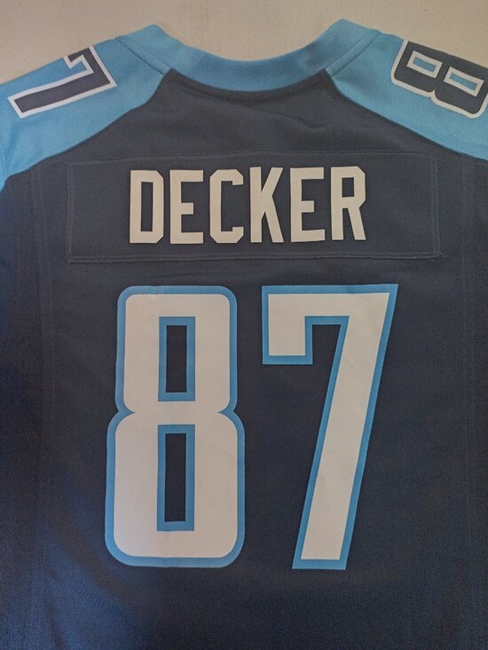 Nike Other - Rare Nike On Field Eric Decker Tennessee Titans NFL Football Jersey Adult Small